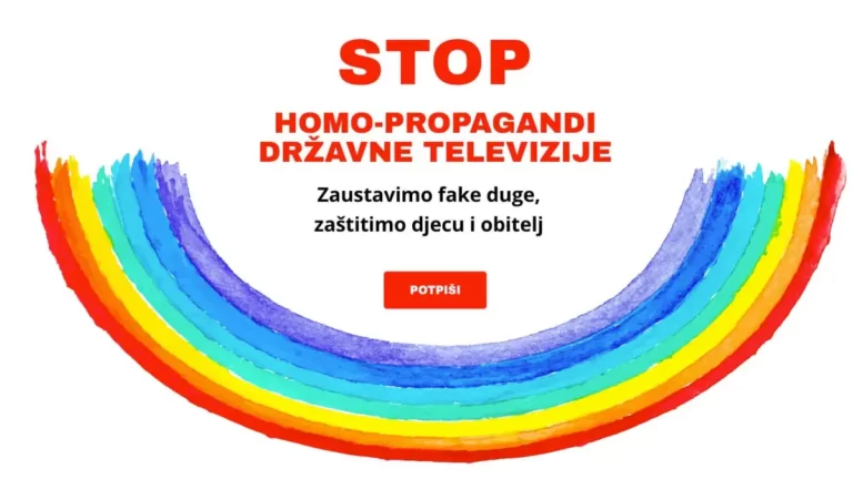 Peticija i zahtjev HRT-u za zabranu prikazivanja homoseksualnog ‘dokumentarnog filma za djecu’