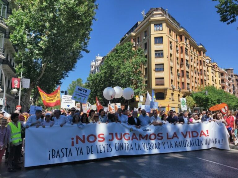 Više od sto tisuća ljudi sudjelovalo je na „Hodu za život“ u Madridu