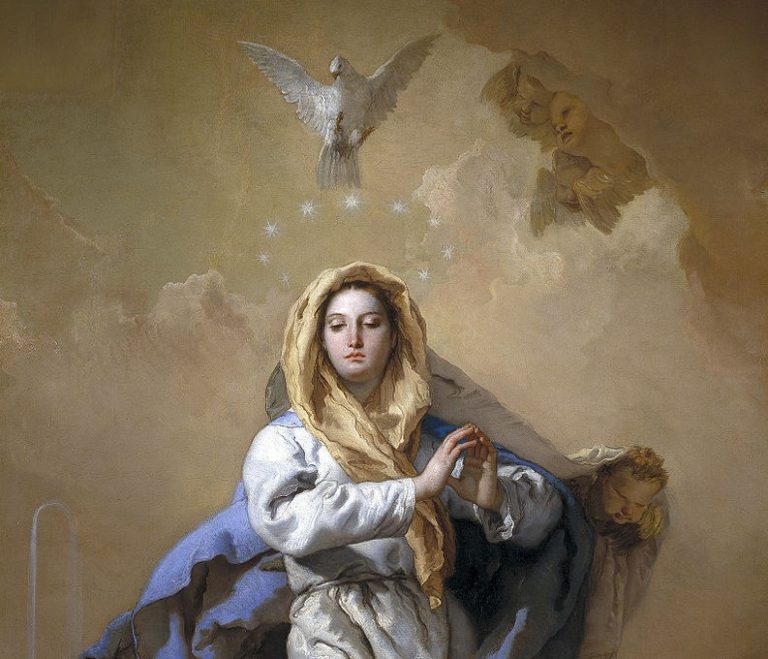 8. prosinca: Svetkovina Bezgrješnog začeća Blažene Djevice Marije