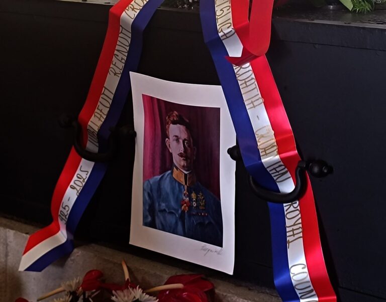 Položen vijenac na grob posljednjeg hrvatskog kralja blaženog Karla IV.
