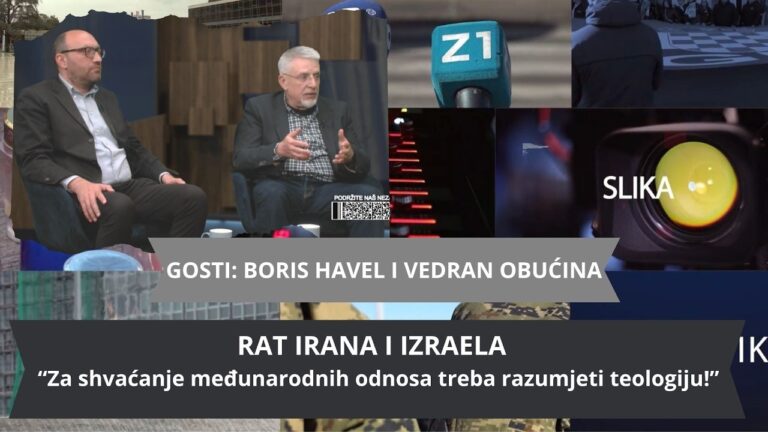 Havel i Obućina o Iranu i Izraelu: Za shvaćanje međunarodnih odnosa treba razumjeti teologiju!