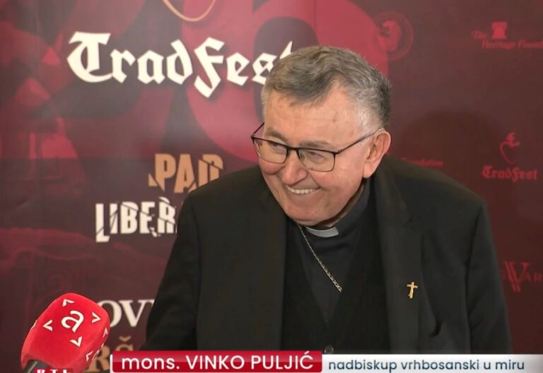 Kardinal Puljić na TradFestu: U pitanju je opstanak hrvatskog naroda i Katoličke crkve u BiH